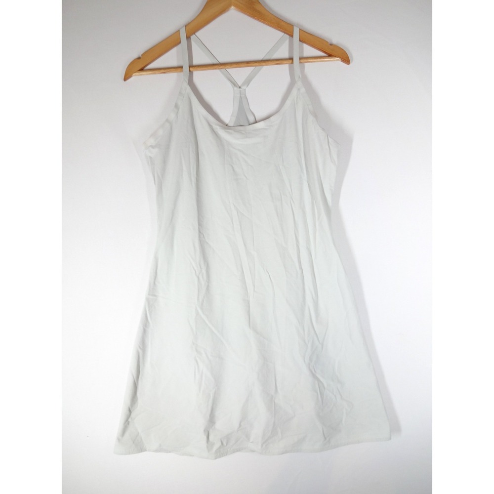 Outdoor Voices Exercise Dress Women Medium Light Grey Athletic Activewear Gym